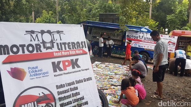 Perkenalkan Si Moli, Penyebar 'Virus' Baca dari Banten