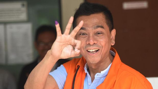 Usai Mencoblos, Tujuh Tahanan KPK Kompak OK OCE