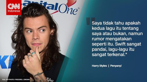 Harry Styles Bersyukur Pernah Berpacaran dengan Swift