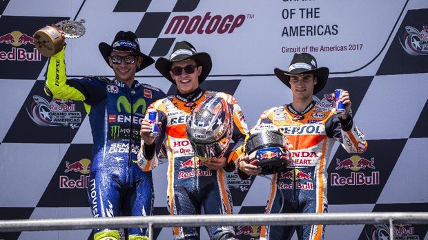 Besaran gaji Valentino Rossi tak sebesar Jorge Lorenzo dan Maverick Vinales. (