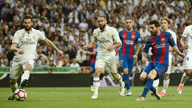 Real Madrid kalah 2-3 dari Barcelona di Santiago Bernabeu musim lalu.