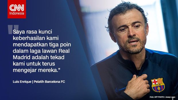 Enrique: Kemenangan Atas Real Madrid Angkat Kepercayaan Diri