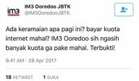 Sindir Telkomsel, Indosat dan XL Malah Diolok Netizen