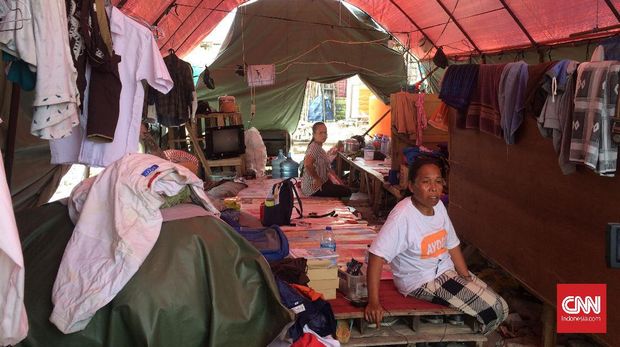 Ratapan Warga Kampung Akuarium di Bedeng Tanah Gusuran