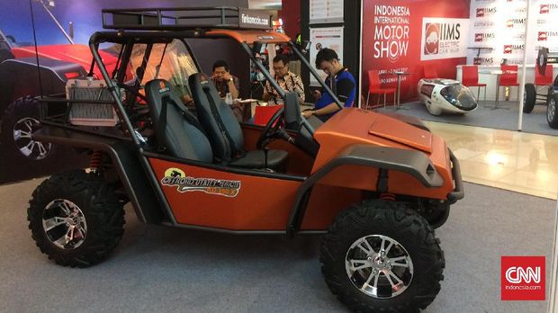 Komodo Asal Cimahi 'Merayap' di Kemayoran