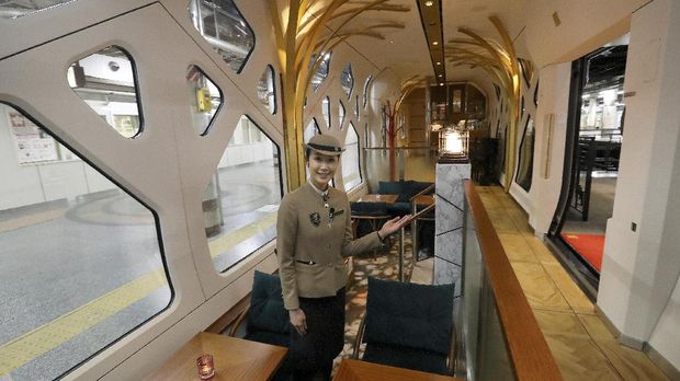 Shiki-shima, Kereta Mewah Jepang dengan  Tiket Rp133 juta