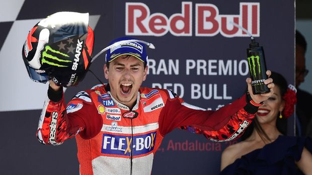 Jorge Lorenzo baru satu kali meraih podium bersama Ducati.