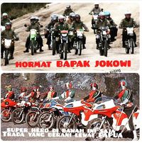 Kala Presiden Jokowi Nge-trail Disandingkan dengan Kamen Rider