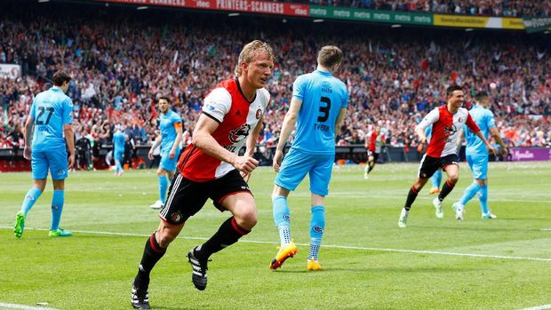 Trigol Kuyt Pastikan Feyenoord Juara Liga Belanda