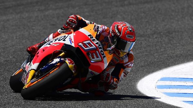 Marc Marquez sempat mengalami kesulitan di awal musim 2017.