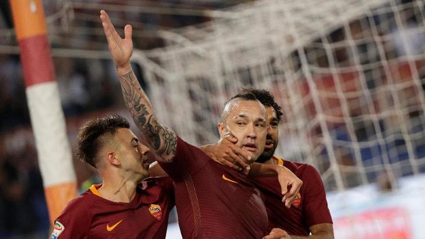 Dikalahkan Roma, Pesta Juara Juve Tertunda