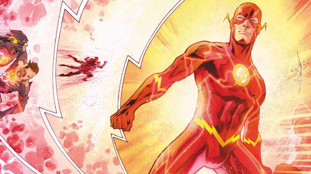 The Flash dalam komiknya.