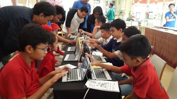 Ratusan Bocah Cilik Ditantang Bikin Game