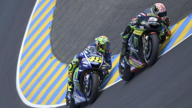 Valentino Rossi hanya berada di posisi kelima pada latihan bebas pertama.