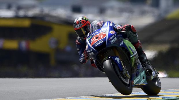 Maverick Vinales hanya mampu meraih tiga gelar juara seri pada musim 2017.