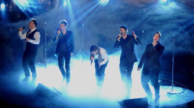 Take That memang rutin menggelar konser di Manchester Arena.