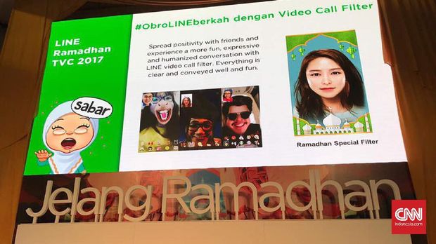 Asyik! Video Call Pakai Line Bisa Pakai Filter