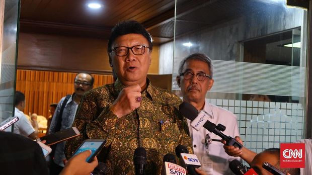 Menteri Dalam Negeri Tjahjo Kumolo.
