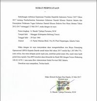 Contoh Surat Pengembalian Uang Mosaicone