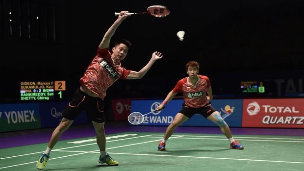 Kevin Sanjaya Sukamuljo/Marcus Fernaldi Gideon belum pernah meraih gelar Super Series Final.