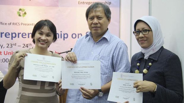 Hasil Riset President University Dukung Kemajuan Dunia Industri.