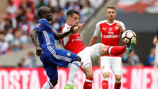 Peran N'Golo Kante tak banyak menolong Chelsea pada laga kali ini. (