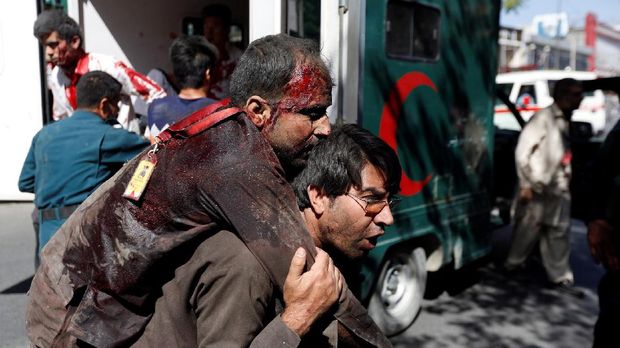Serangan bom di Kabul.
