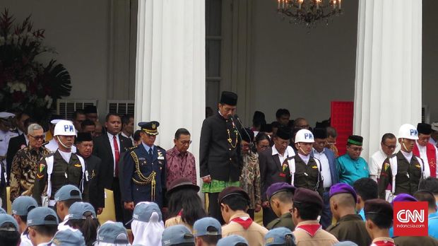 Upacara Hari Lahir Pancasila.