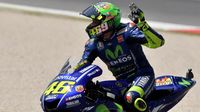 Valentino Rossi menutup paruh musim dengan tertinggal sepuluh poin dari Marc Marquez.