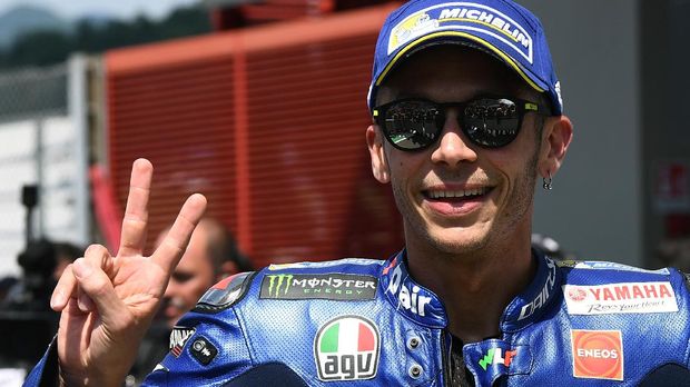 Valentino Rossi sukses mengalahkan rekor Troy Bayliss.