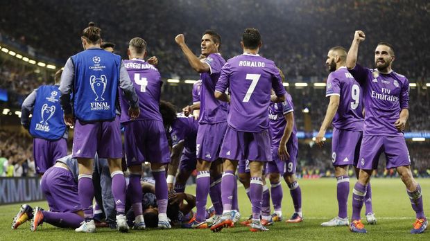 Real Madrid terus menekan Juventus meskipun mereka sudah unggul 3-1.