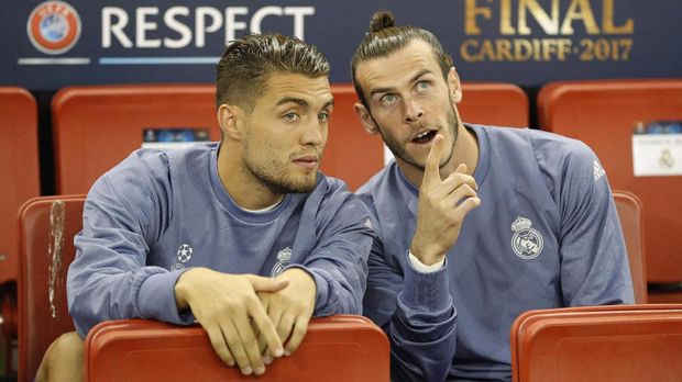 Gareth Bale harus duduk di bangku cadangan pada final Liga Champions kali ini.