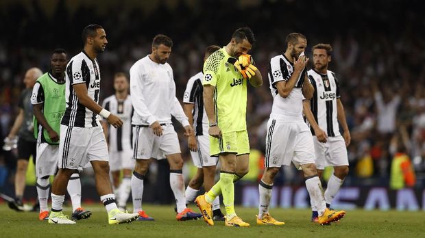 Gianluigi Buffon tiga kali merasakan final Liga Champions tanpa pernah menjadi juara.