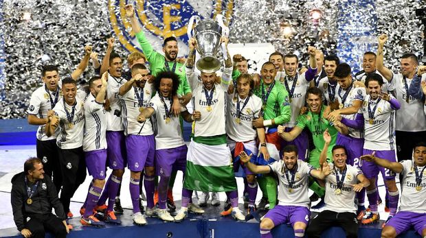 Real Madrid sukses meraih juara Liga Champions meski finis sebagai runner up menuju babak 16 besar.