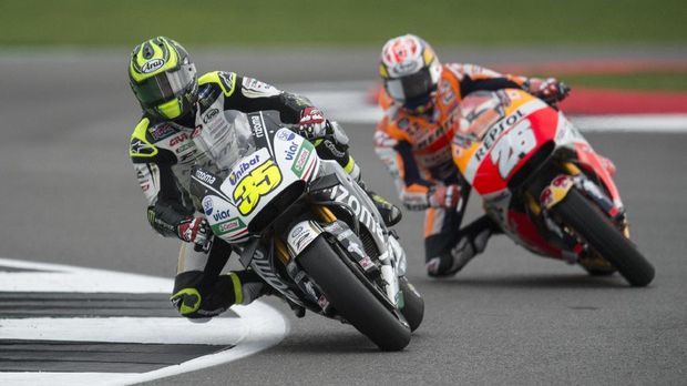 MotoGP Inggris 2016 berlangsung menarik.
