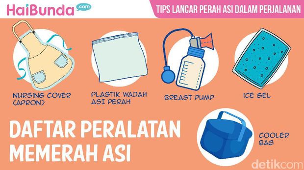 Tips lancar memerah ASI