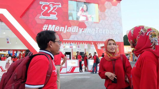 Telkomsel Kawal Sinyal JFK 2017 di Kemayoran