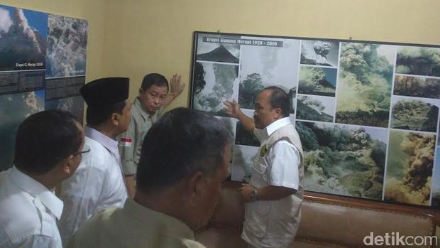 Temu Wicara pengamat gunung api se-Indonesia di Sleman. 