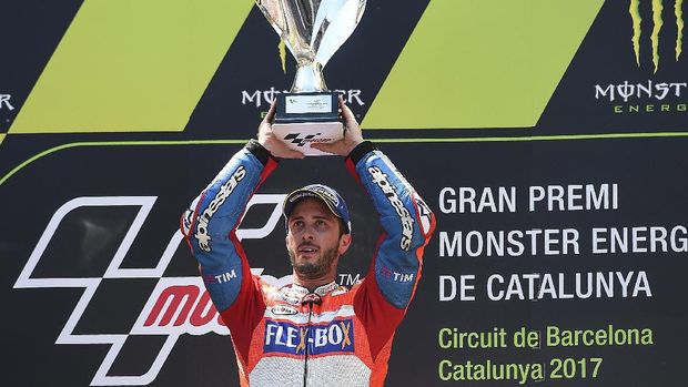 Andrea Dovizioso tak bisa tenang karena rapatnya jarak di papan atas.
