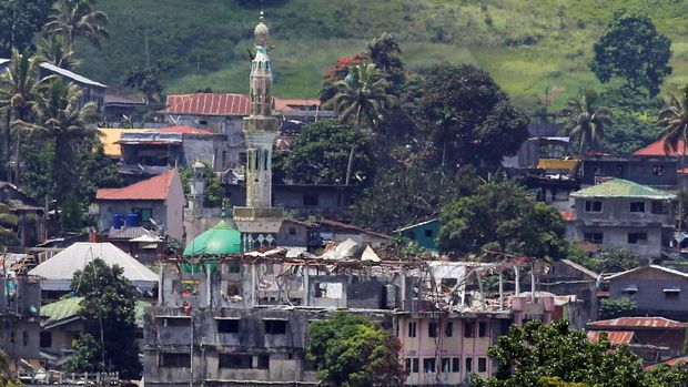 Dampak pertempuran militer Filipina dengan militan Maute di Marawi
