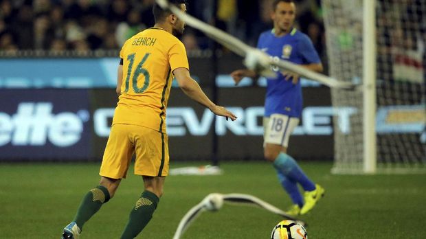 Timnas Brasil Bantai Australia Tanpa Kebobolan di Melbourne
