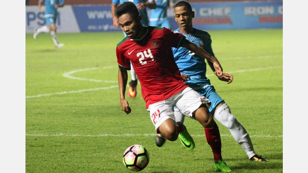 Saddil Ramdani mencetak dua gol ke gawang Mongolia.