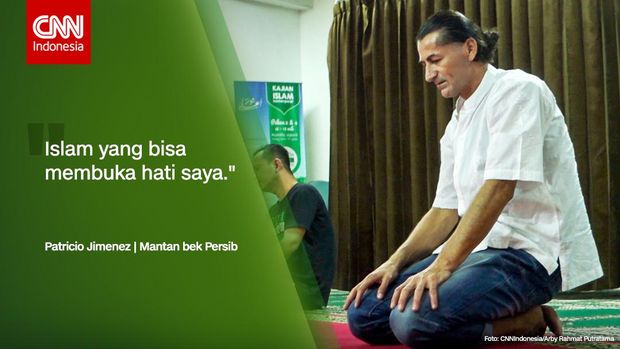 Kisah Hijrah Spiritual Mantan Bek Asing Persib