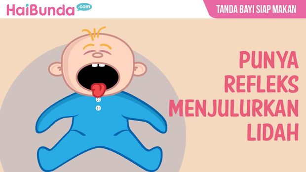 Tanda anak siap makan