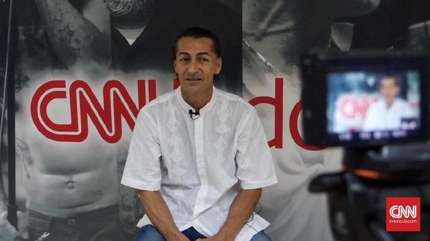 Patricio Jimenez ketika berbincang dengan CNNIndonesia.com.