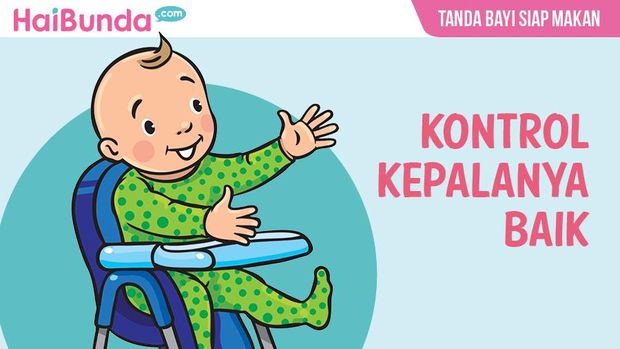 Tanda anak siap makan