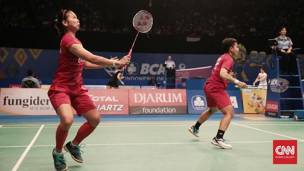 Greysia Polii/ Berhasil melangkah ke babak final Hong Kong Super Series.