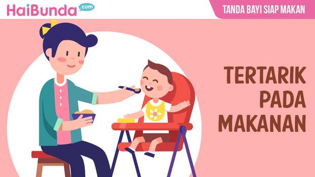 Tanda anak siap makan