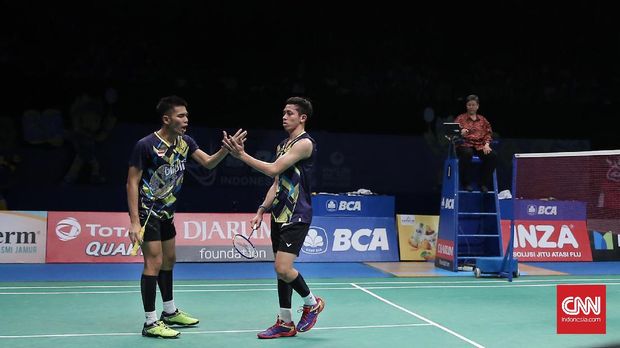 Fajar Alfian/Muhammad Rian Ardianto berhasil memulai tahun 2018 dengan gelar Malaysia Masters.