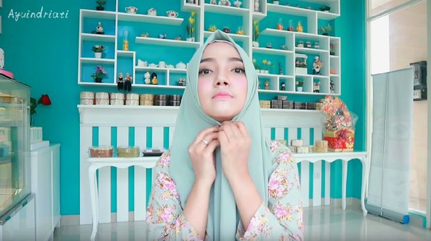 Image Result For Tutorial Hijab Segi Empat Turki